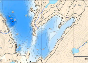 Bathymétrie du Lac Cameron