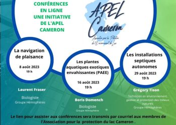 Des conférences en ligne présentées par l’APEL-Cameron!